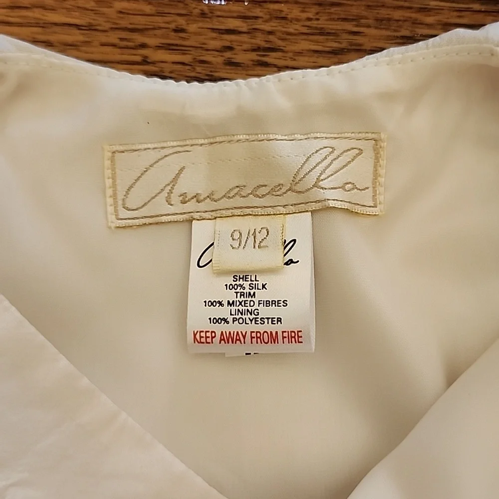 Anavelle White Baby Sailor One-Piece with Hat